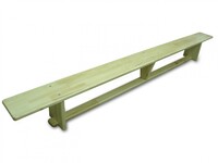 Скамейка гимнастическая (деревянные ножки) (3,5 м)  - fgospostavki.ru - Тула