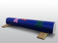 Бревно гимнастическое напольное на металлических опорах (2м) - fgospostavki.ru - Тула