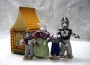 Шагающий театр с домиком "Волк и козлята" (4 персонажа) - fgospostavki.ru - Тула