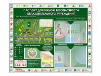 Стенд-уголок "Паспорт дорожной безопасности образовательного учреждения" - fgospostavki.ru - Тула