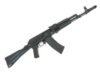 Массогабаритный лазерный макет автомат Калашникова АК-74 со встроенным лазерным модулем и аккумуляторной батареей - fgospostavki.ru - Тула