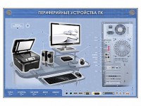 Электрифицированный информационный стенд-тренажер "Периферийные устройства персонального компьютера" с функцией контроля и обучения - fgospostavki.ru - Тула