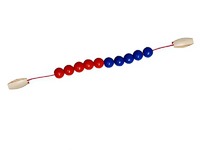 Бусы для счета в пределах 10 (раздаточные) - fgospostavki.ru - Тула