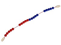 Бусы для счета в пределах 20 (раздаточные) - fgospostavki.ru - Тула