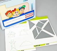 Игровой набор "Танграм" (с комплектом карточек) - fgospostavki.ru - Тула