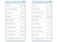 Комплект карточек (10) "Обучающий калейдоскоп. Умножение на 7, 8 и 9" - fgospostavki.ru - Тула