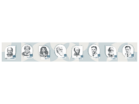 Стенд-лента "Выдающиеся ученые-биологи" - fgospostavki.ru - Тула