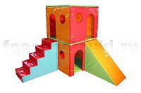 Домик игровой двухэтажный (комплект) - fgospostavki.ru - Тула