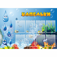 Стенд "Капельки" - fgospostavki.ru - Тула