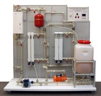 Учебный лабораторный стенд «Устройство, работа и учет в системах отопления здания» - fgospostavki.ru - Тула