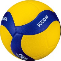 Мяч волейбольный Mikasa V320W (размер 5, синтетическая кожа, матчевый) - fgospostavki.ru - Тула