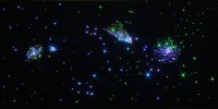 Настенный фиброоптический ковер "Млечный путь" 200х100, 300 точек - fgospostavki.ru - Тула