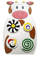 Бизиборд «Белая коровушка» - fgospostavki.ru - Тула