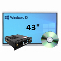 Интерактивная панель 43" (встроенный ПК, Win10) - fgospostavki.ru - Тула
