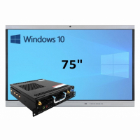 Интерактивная панель 75" (встроенный ПК, Win10) - fgospostavki.ru - Тула