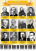 Стенд "Русские композиторы-классики" - fgospostavki.ru - Тула