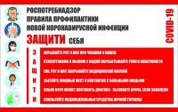 Плакат "Правила профилактики коронавируса" - fgospostavki.ru - Тула