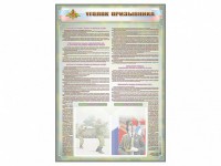 Стенд-уголок "Уголок призывника" - fgospostavki.ru - Тула