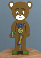 Бизиборд «Медвежонок» - fgospostavki.ru - Тула