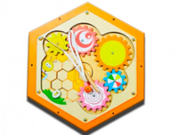 Бизиборд «Пчелиные соты №5» - fgospostavki.ru - Тула