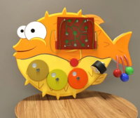 Бизиборд «Рыба-еж» - fgospostavki.ru - Тула