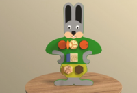 Бизиборд «Серый заинька» - fgospostavki.ru - Тула