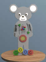 Бизиборд «Серая мышка» - fgospostavki.ru - Тула