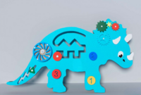 Бизиборд «Динозавр» - fgospostavki.ru - Тула