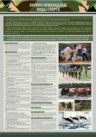 Стенд "Военно-прикладные виды спорта" - fgospostavki.ru - Тула