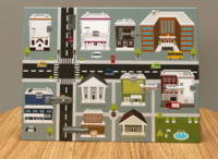 Настенная панель «Городские улицы» - fgospostavki.ru - Тула