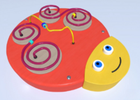 Настенный игровой элемент в виде головы гусеницы - fgospostavki.ru - Тула