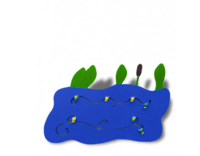 Тактильно-развивающая панель «Пруд» - fgospostavki.ru - Тула