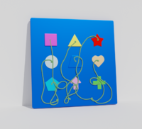 Тактильно-развивающая панель «Геометрия» - fgospostavki.ru - Тула