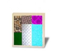 Тактильно-развивающая панель с разными текстурами - fgospostavki.ru - Тула