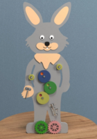 Бизиборд «Пасхальный кролик» - fgospostavki.ru - Тула