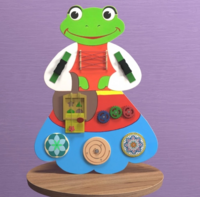 Бизиборд «Лягушка» - fgospostavki.ru - Тула