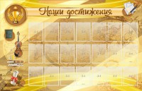 Стенд "Наши достижения" Вариант 5 - fgospostavki.ru - Тула