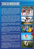Стенд "Закаливание" - fgospostavki.ru - Тула