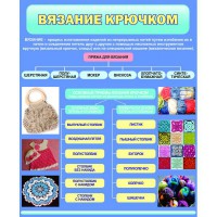 Стенд "Вязание крючком" - fgospostavki.ru - Тула
