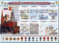 Стенд-уголок "Юный патриот России" - fgospostavki.ru - Тула