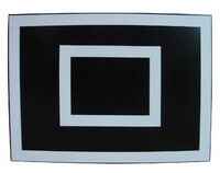 Щит баскетбольный навесной на шведскую стенку (ламинированная фанера), размер 700х700 миллиметров - fgospostavki.ru - Тула