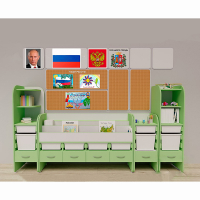 Уголок патриотического воспитания для дошкольников "Россия" Максимальный - fgospostavki.ru - Тула
