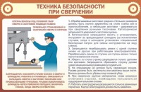 Стенд "Техника безопасности при сверлении" - fgospostavki.ru - Тула