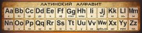 Стенд "Латинский алфавит" - fgospostavki.ru - Тула