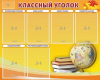 Стенд "Классный уголок" №29 - fgospostavki.ru - Тула