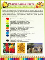 Стенд "Символика цвета" - fgospostavki.ru - Тула
