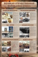 Стенд "Великая Отечественная война" (события) - fgospostavki.ru - Тула