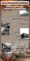 Стенд "Железная дорога в годы ВОВ" - fgospostavki.ru - Тула