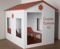 Игровой домик «Скорая помощь» - fgospostavki.ru - Тула