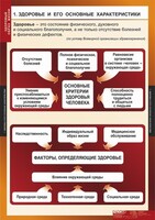 Комплект таблиц. ОБЖ. Здоровый образ жизни. - fgospostavki.ru - Тула